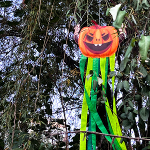 Pumpkin Windtail Halloween Hanging Decorations 42-inch