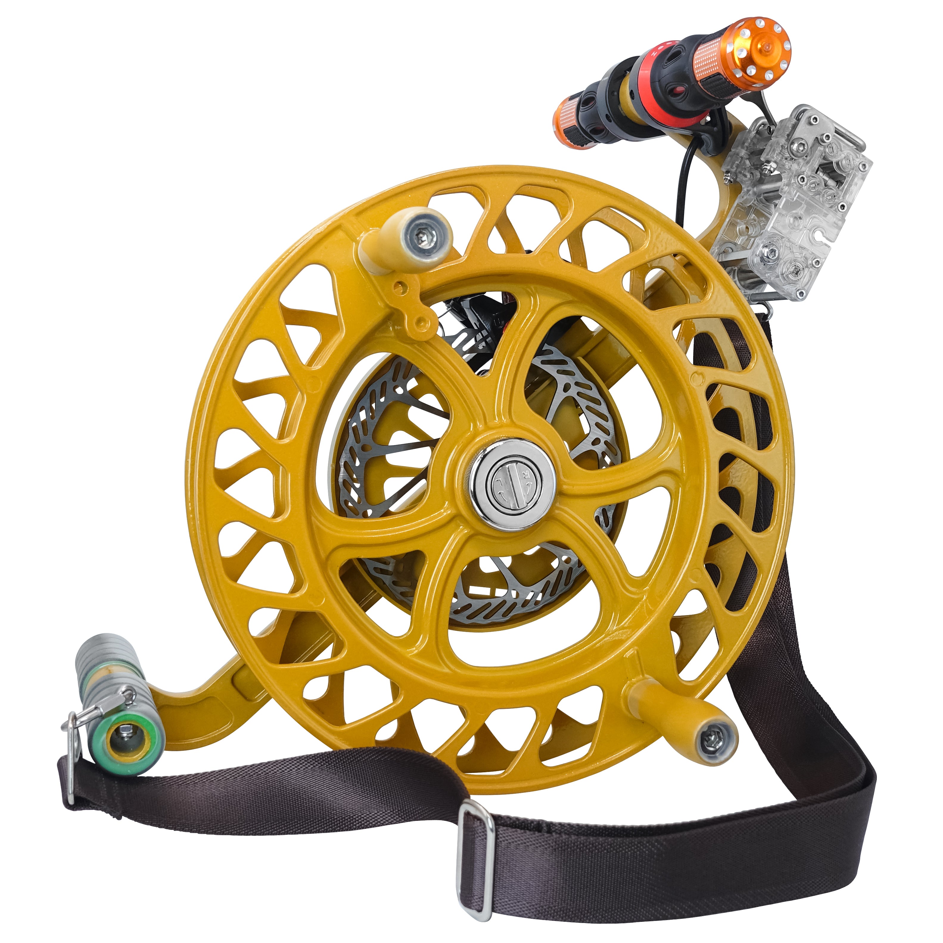 Kite Accessories 11-inch Kite Reel, Anti-Reverse with Handbrake Kite Reel,  Professional Outdoor Reel, Hand-cranked Wanhe Roulette for Large Kites  (Color : Yellow, Size : 28cm) : : Toys & Games