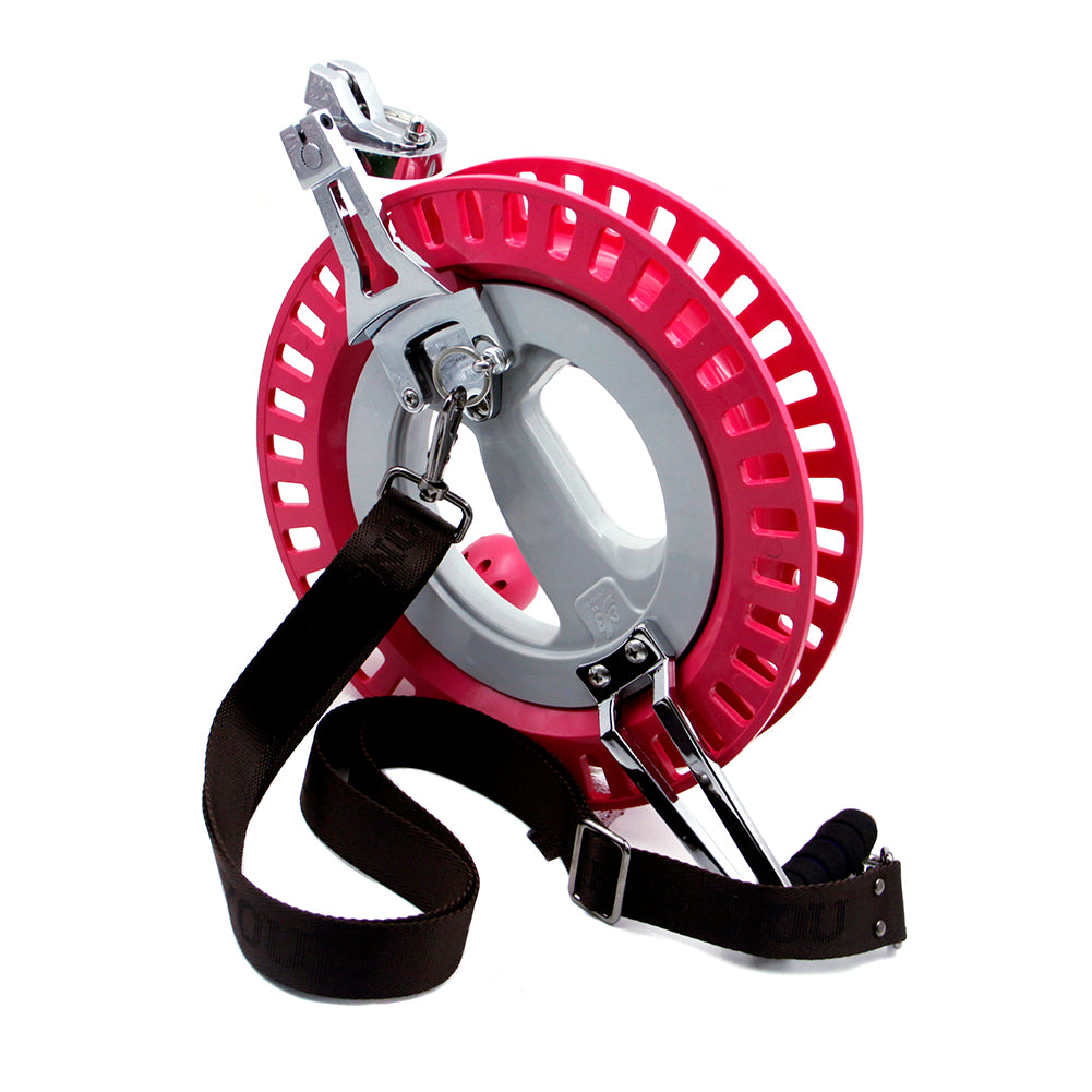 Metal Kite Line Reel Winder 10.6 Inches(Dia), with Extended Handle,  Handbrake, Anti-Reverse Design, Outdoor Kite String Winder (Size : 27cm-2)
